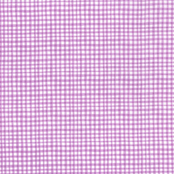 1 YRD Michael Miller Fabrics CX7161-LAVE - Gingham Play - Lavender - 100% Quilting Cotton - Purple Plaid, Quilting Cotton, Quilt Cotton