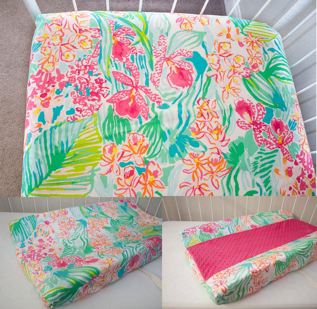 Baby Changing Pad Cover / Crib / Toddler Fitted Sheet Pink Etsy