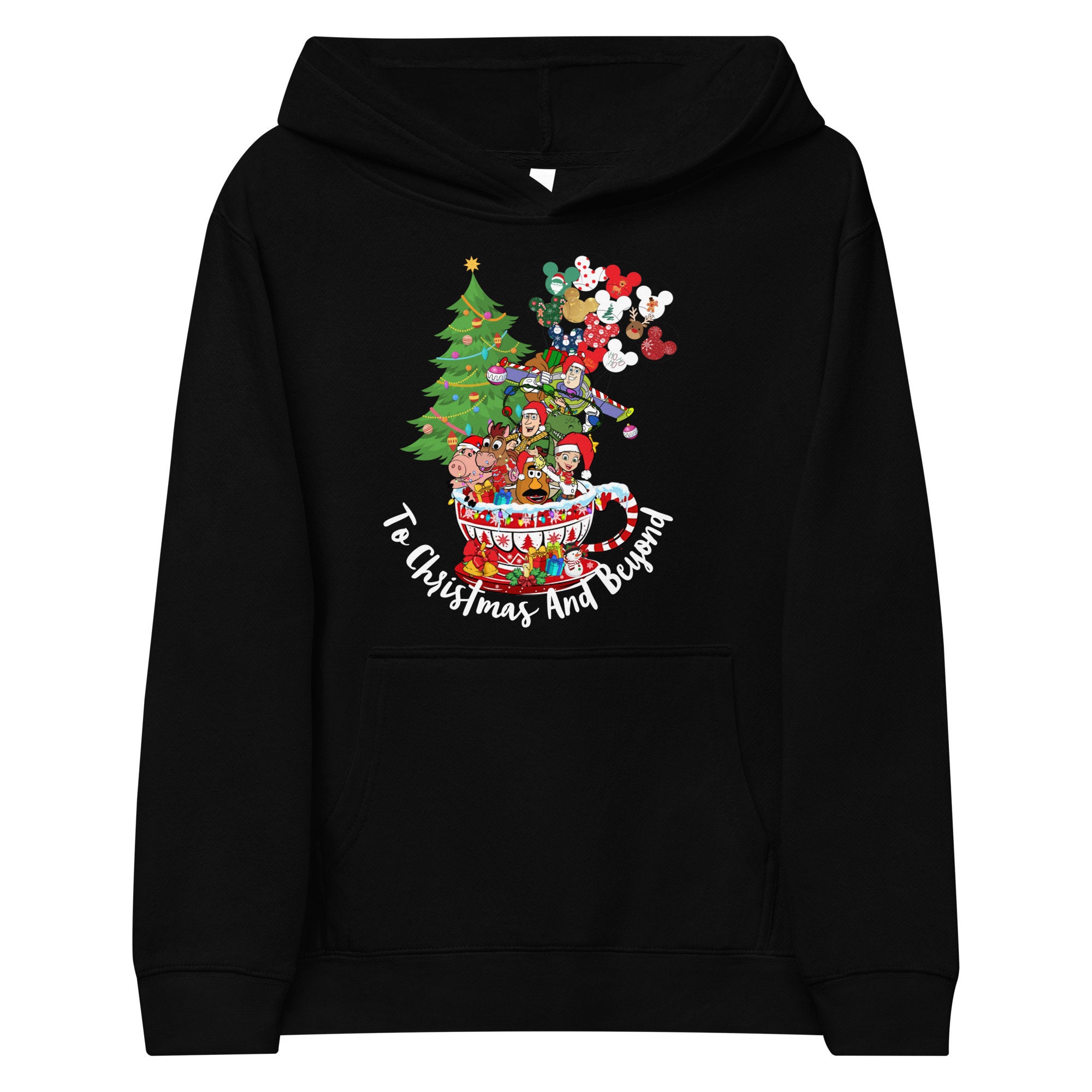 Discover To Christmas and Beyond Toy Story Weihnachten Hoodie