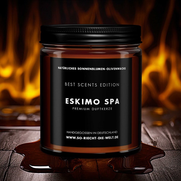 Eskimo Spa Kerze - Best Scents Edition