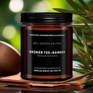 Green Tea & Bamboo Candle - Best Scents Edition