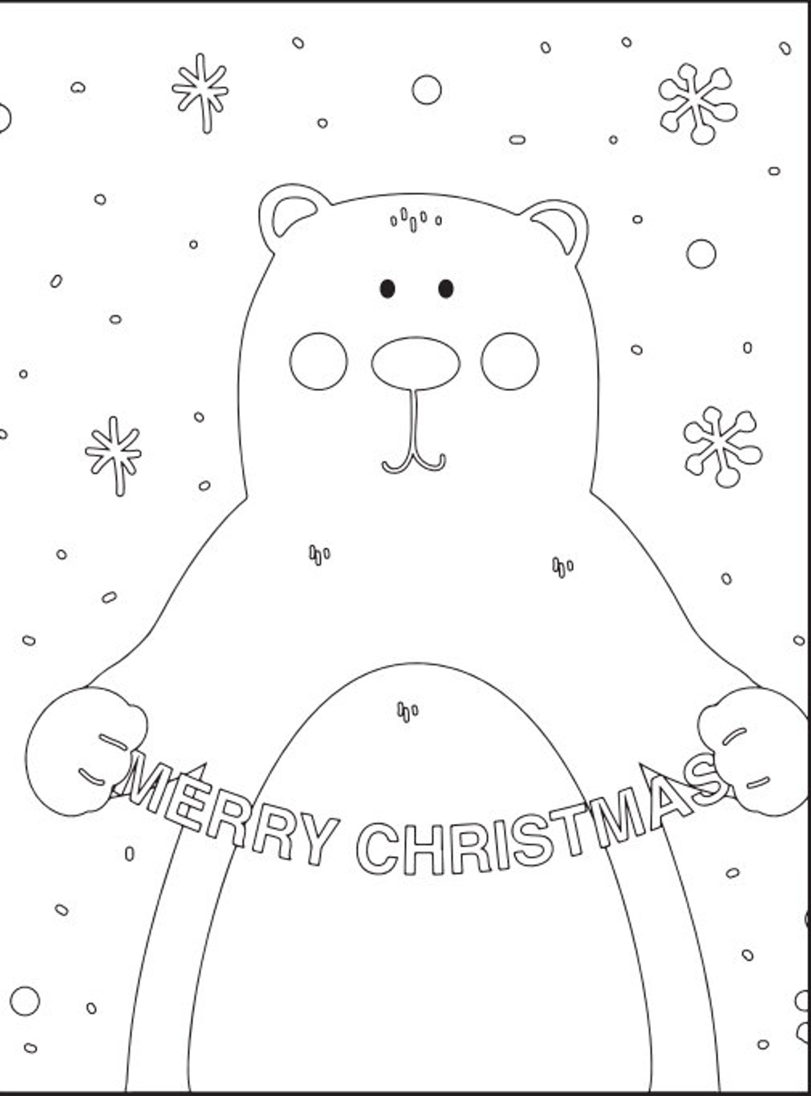 Printable Christmas Coloring Book 110 Pages - Etsy