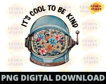 It's Cool to Be Kind! SVG & PNG - Etsy