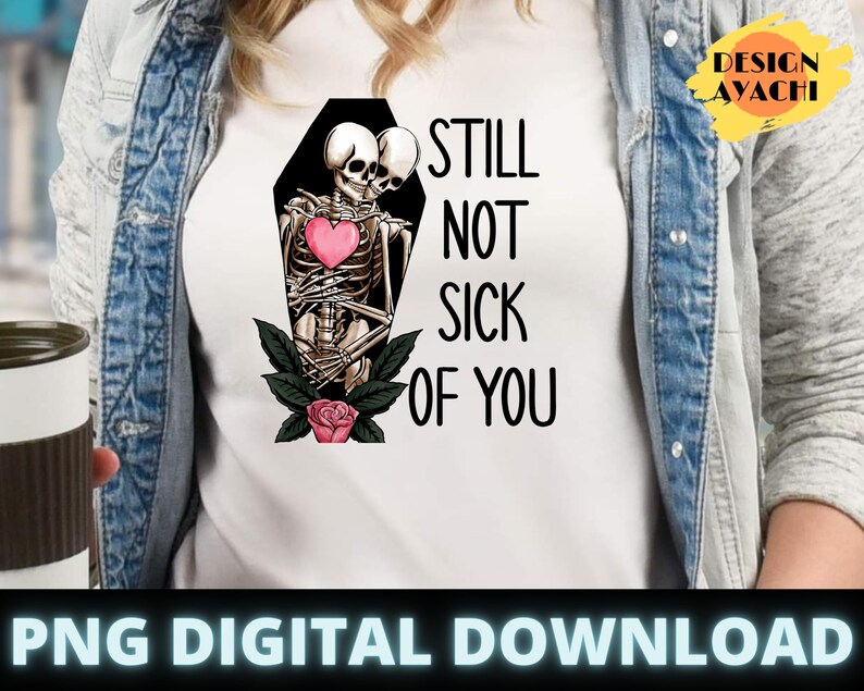 Lustige Valentinstagskarte 'I‘m Still Not Sick Of You' – Premium 300g/m², 210x148 Mm
