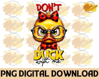 Pato engraçado PNG: Imagem de meme sarcástico (Download digital)
