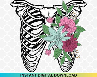 Boho Floral PNG SVG Bundle: Kindness, Mental Health, Summer Vibes (Digital Download