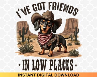 Vintage Cowboy Dog PNG: Western Animal Lover Design (Digital Download)