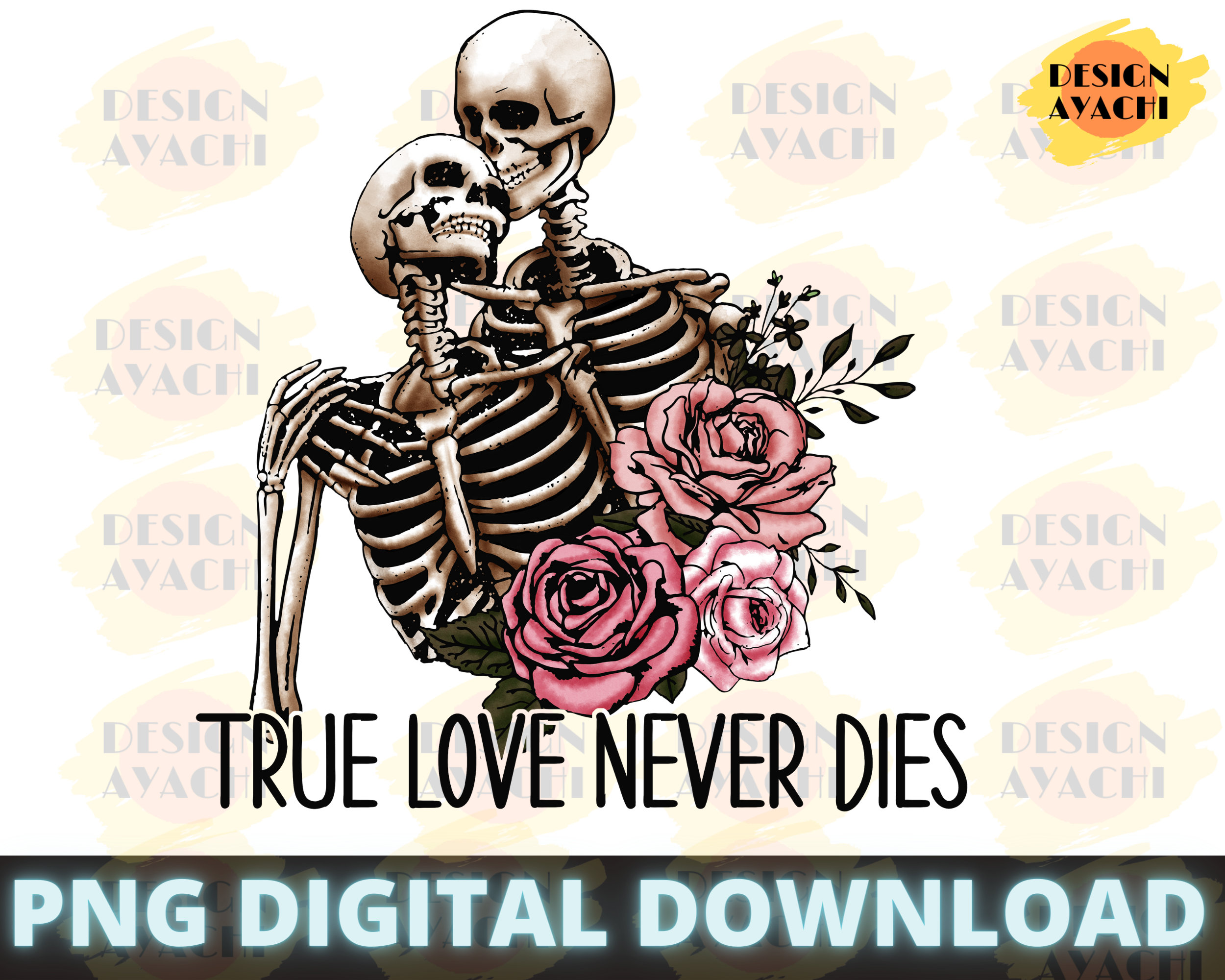 8oz BLACK True Love Never Dies Flask 8oz BLACK True Love Never Dies Flask