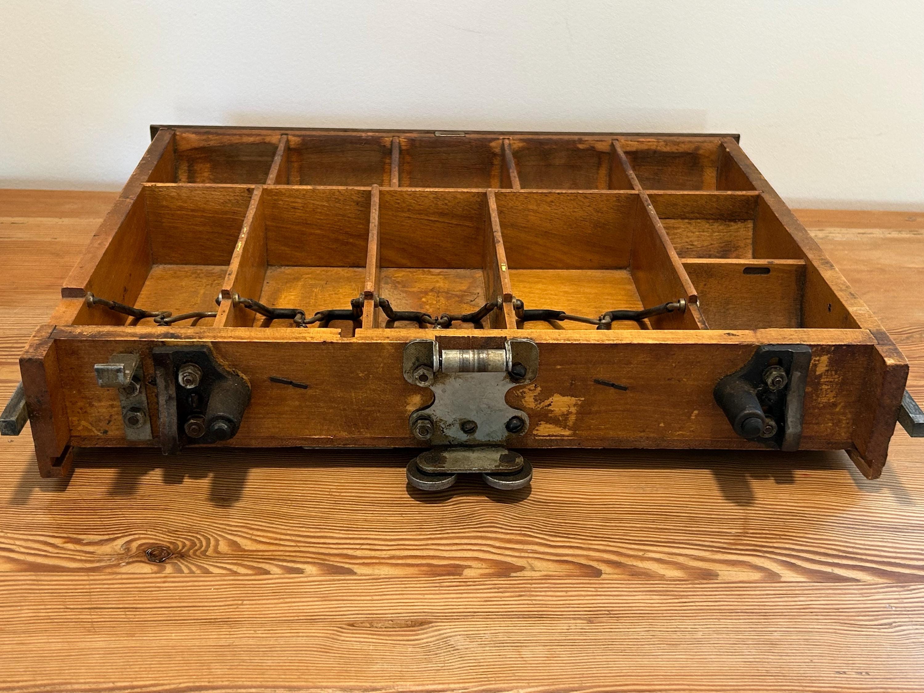 Antique National Cash Register Wood Cash Drawer | Money Bank Coin
