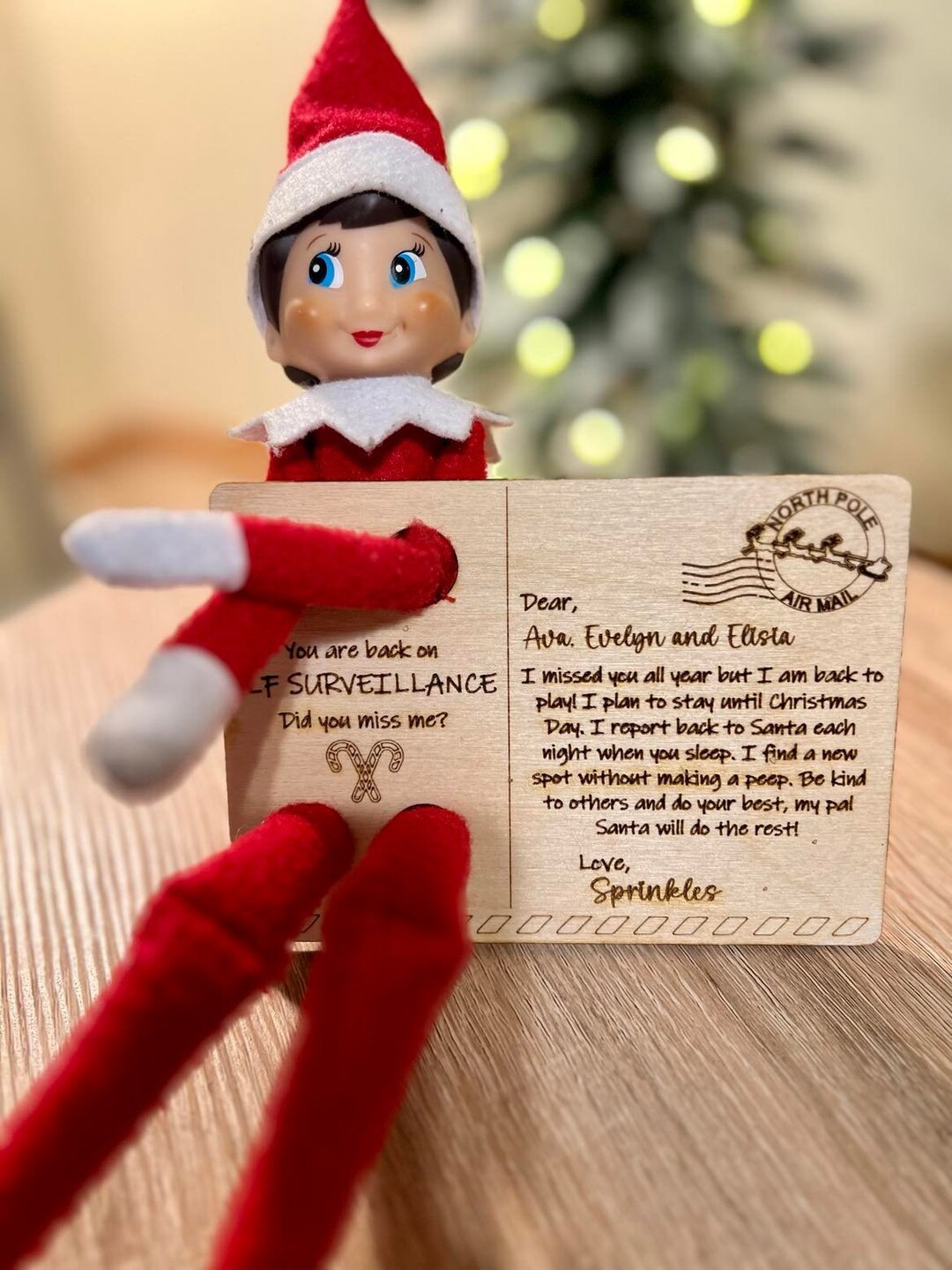 Elf on Shelf Letter SVG Elf Back Letter SVG Etsy