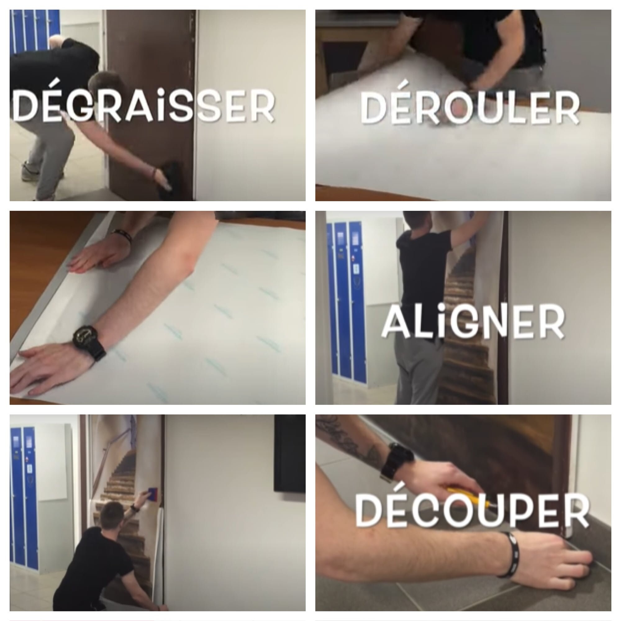 Autocollant Porte Vieux Bois Sticker Mural Porte Trompe L'Oeil Vieux Bois 83x205 Cm - Autocollant Décoration Réaliste