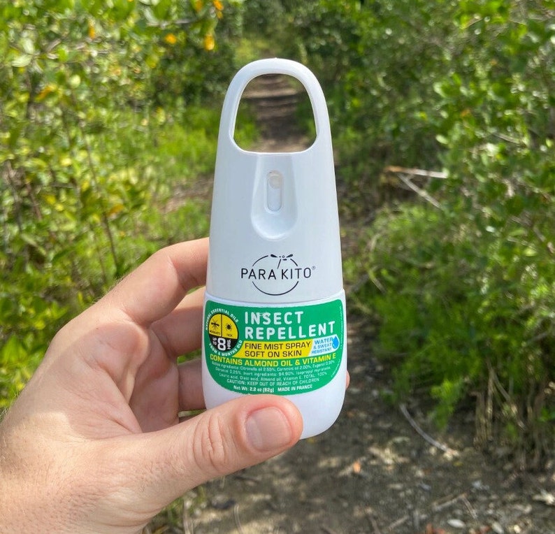 Mosquito Repellent Spray With Almond Oil & Vitamin E, Natural Essential