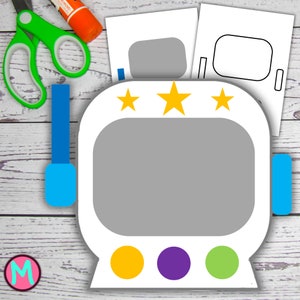 Space Helmet Craft Template for preschool, kindergarten, elementary, homeschool, toddler, space craft