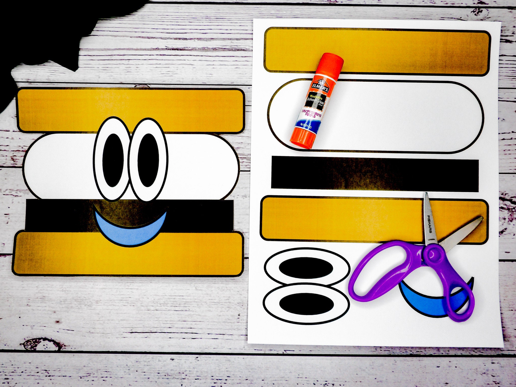 Smore Craft Template: Cut & Glue Activity for Kids (PDF) - Etsy