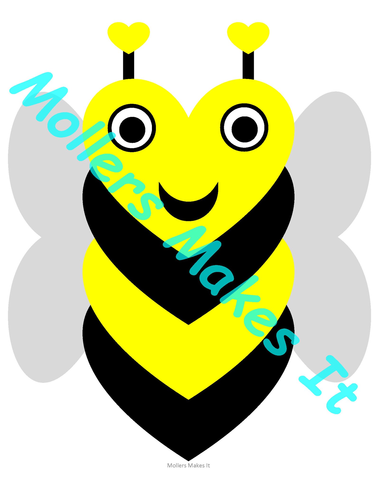Bumble Bee Craft Template for Kids in Preschool, Kindergarten ...