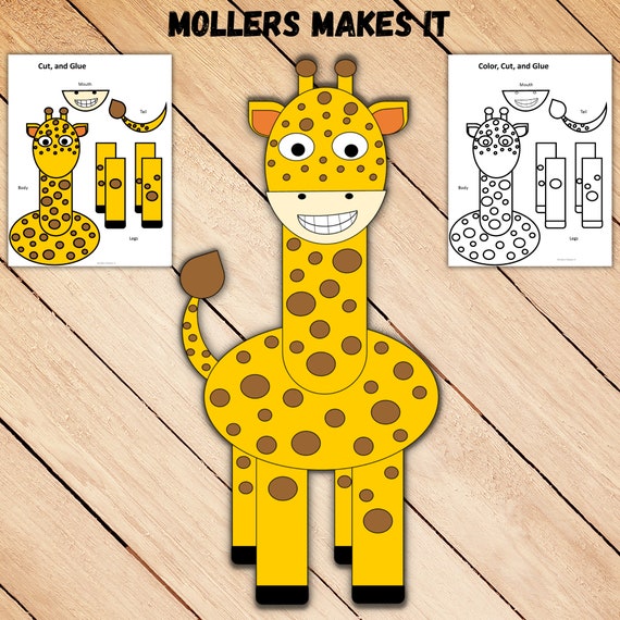 Giraffe Template For Kids Giraffe Template For Kids