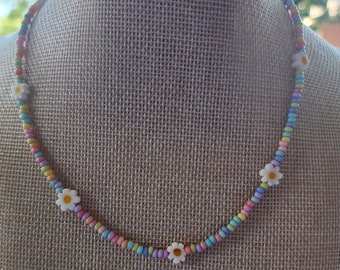 Pastel Daisy Choker