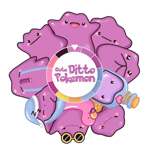 Niedliches Dito Pokemon