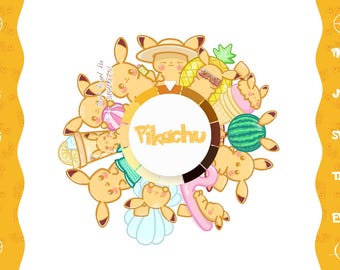 夏のポケモン クリップアート - Etsy 日本