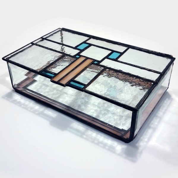 Stained Glass Box Etsy