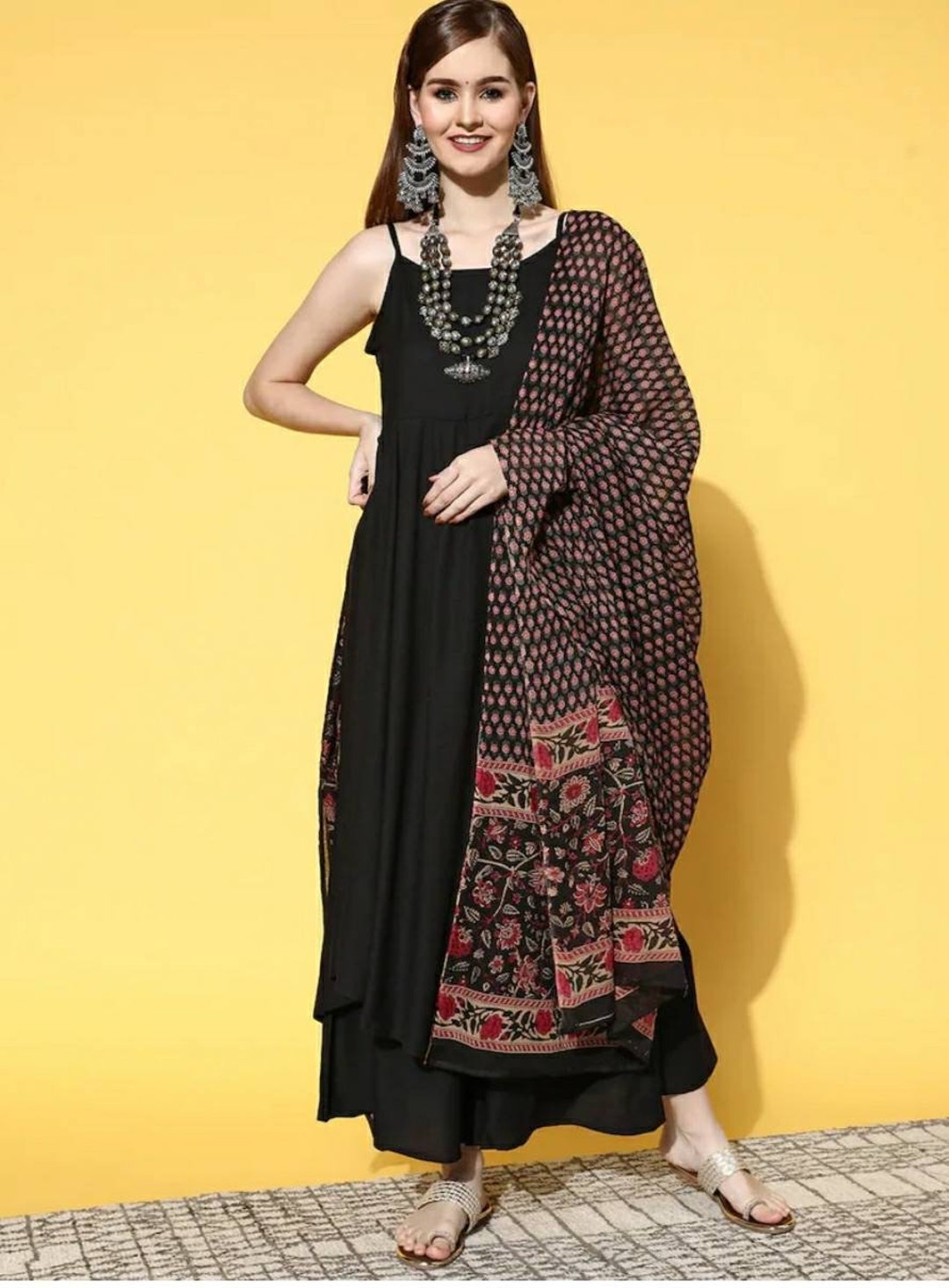 Spaghetti shop sleeve kurta
