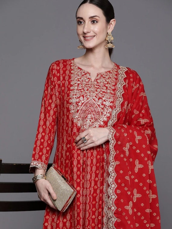 Party wear kurta designs for female hot sale