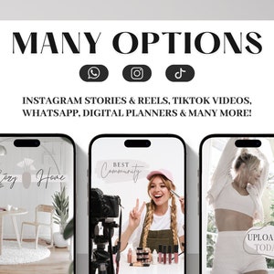 Instagram Story Sticker Content Creator | Influencer | Lettering | Clipart | Blogger | Storysticker | Black | Beige | Daily | Basic image 2