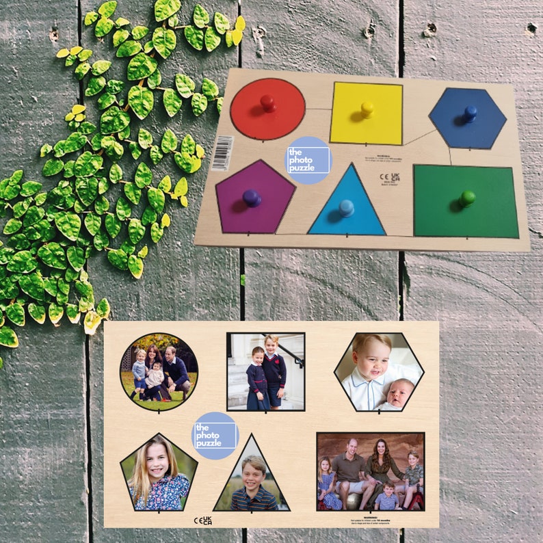 Autism Learning Disability Family Photo Shape Puzzle Etsy
