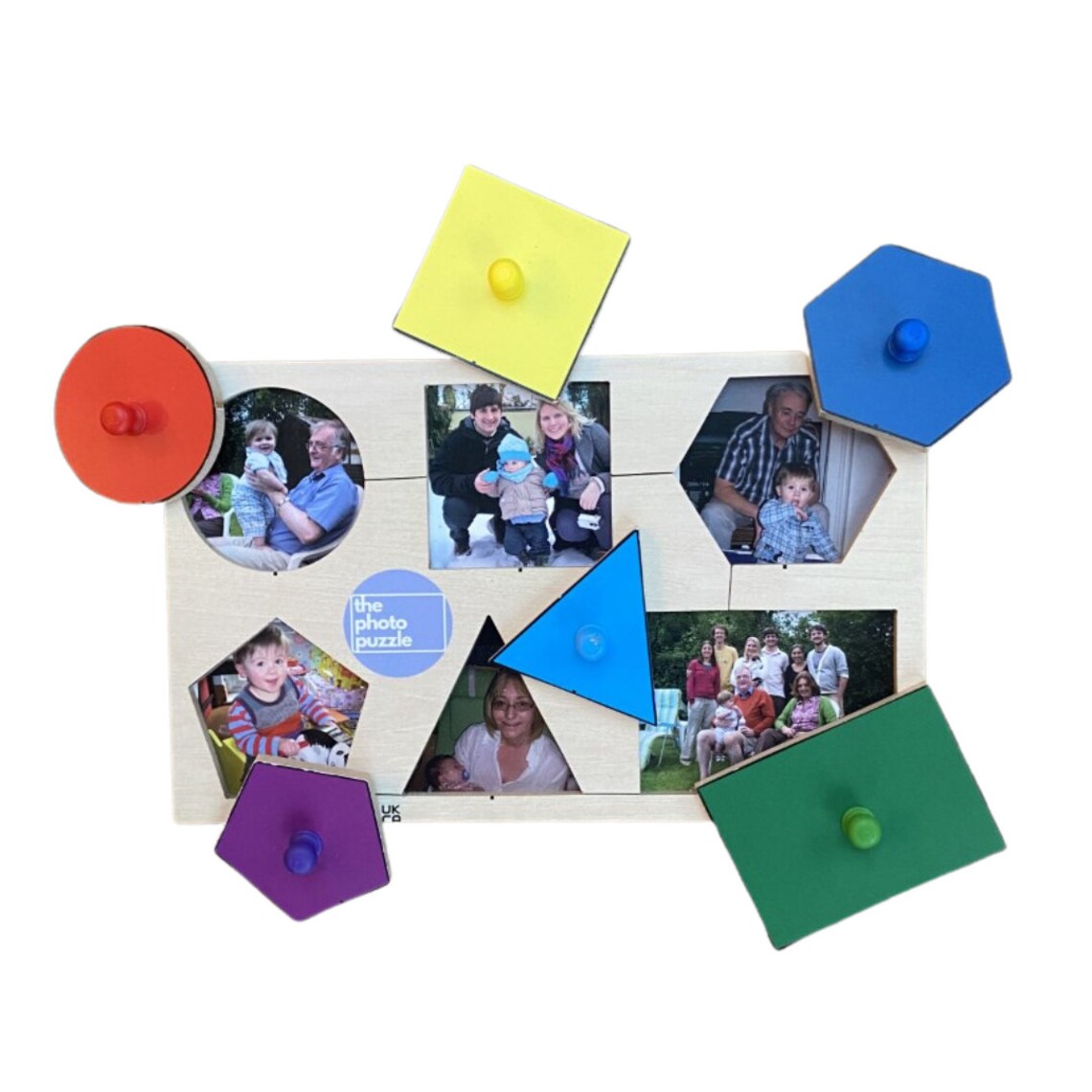 Autism Learning Disability Family Photo Shape Puzzle Etsy