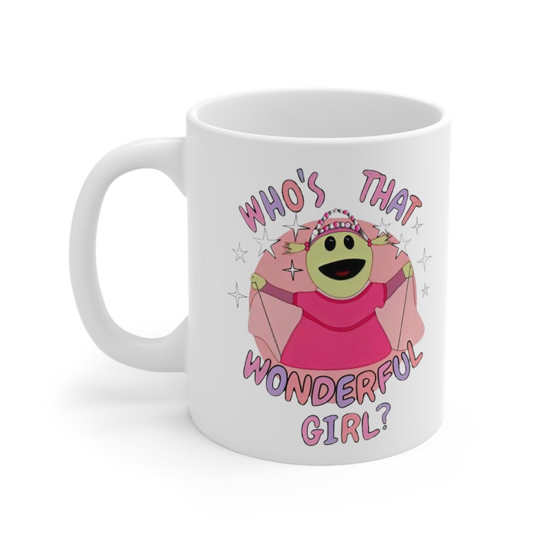 NEW Nanalan Whos That Wonderful Girl Mug, Could She Be Any Cuter
