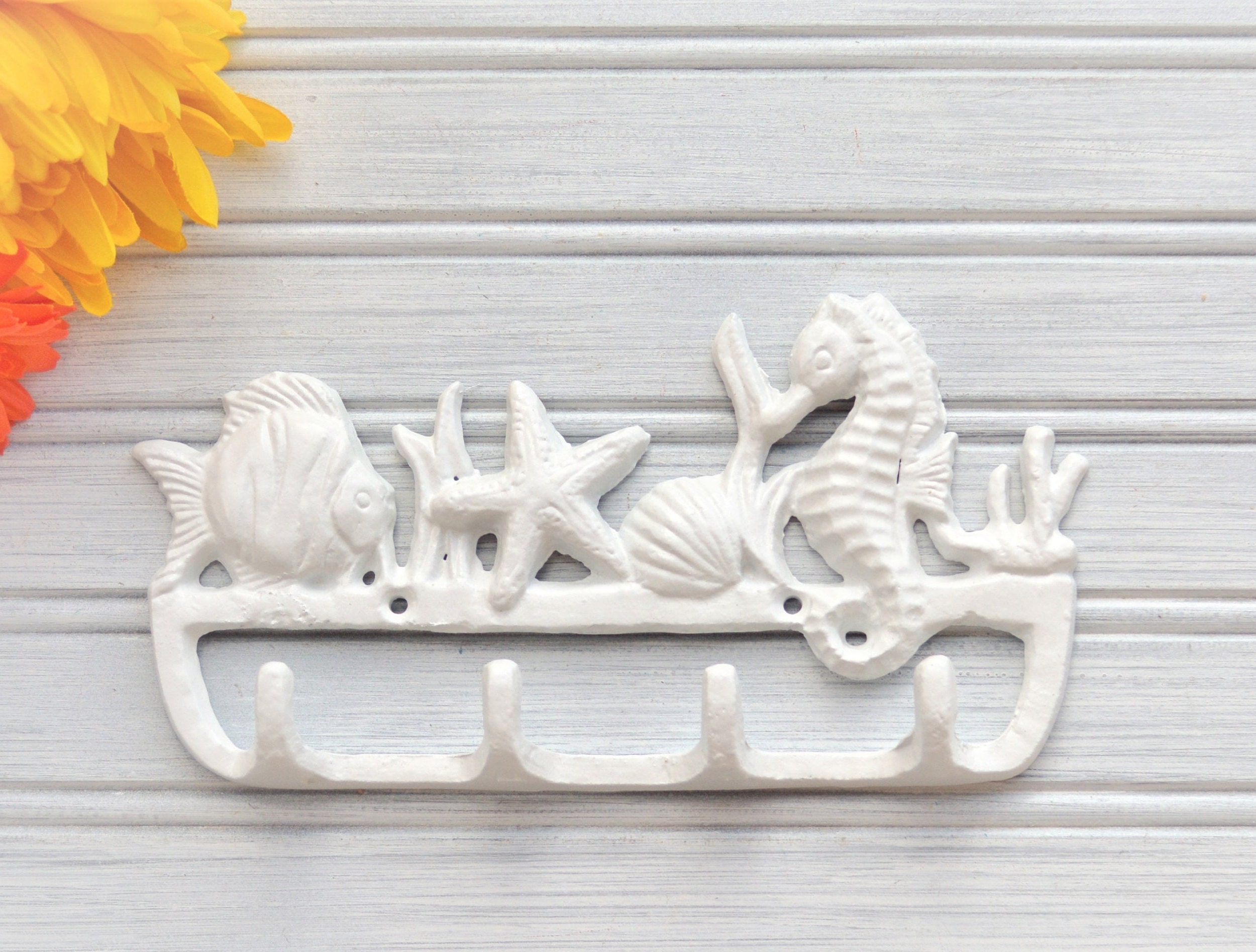 Seahorse Wall Hook - Etsy