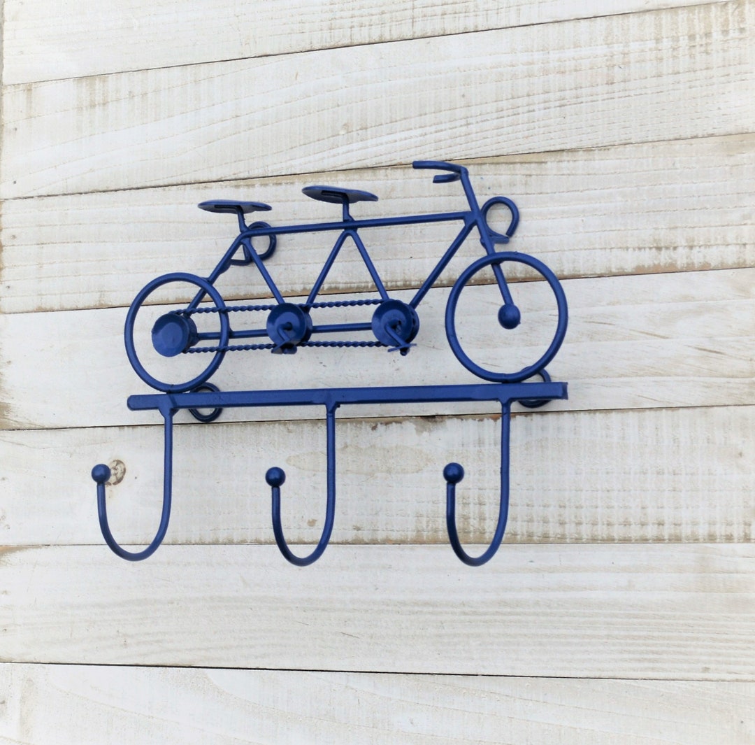 Metal Bicycle Wall Hook, Bike Towel Rack, Jewelry Holder, Hat Peg Etsy
