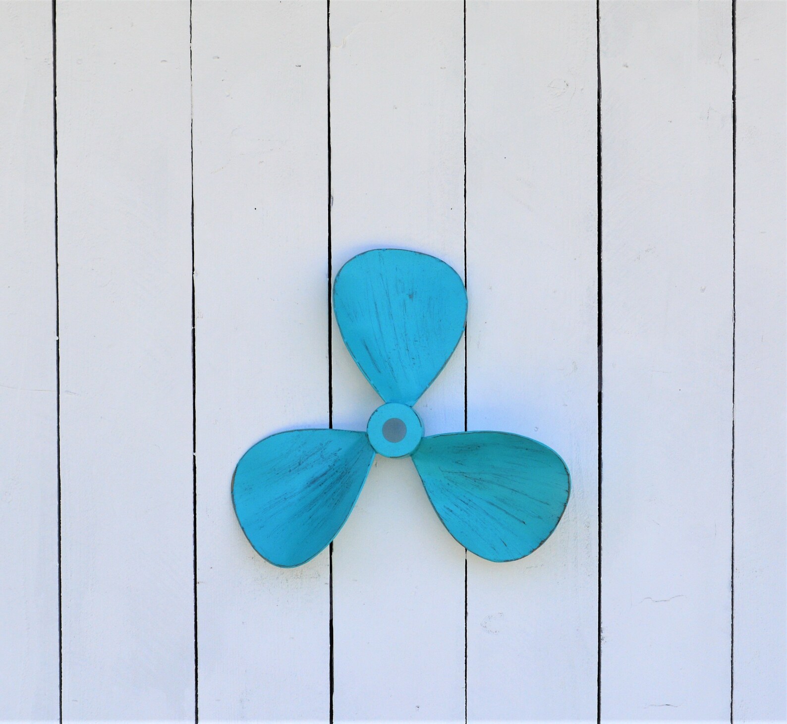 Silver Boat Propeller Wall Decor, Nautical Coastal Beach Art, Boating Sailing Wall Hanging Etsy