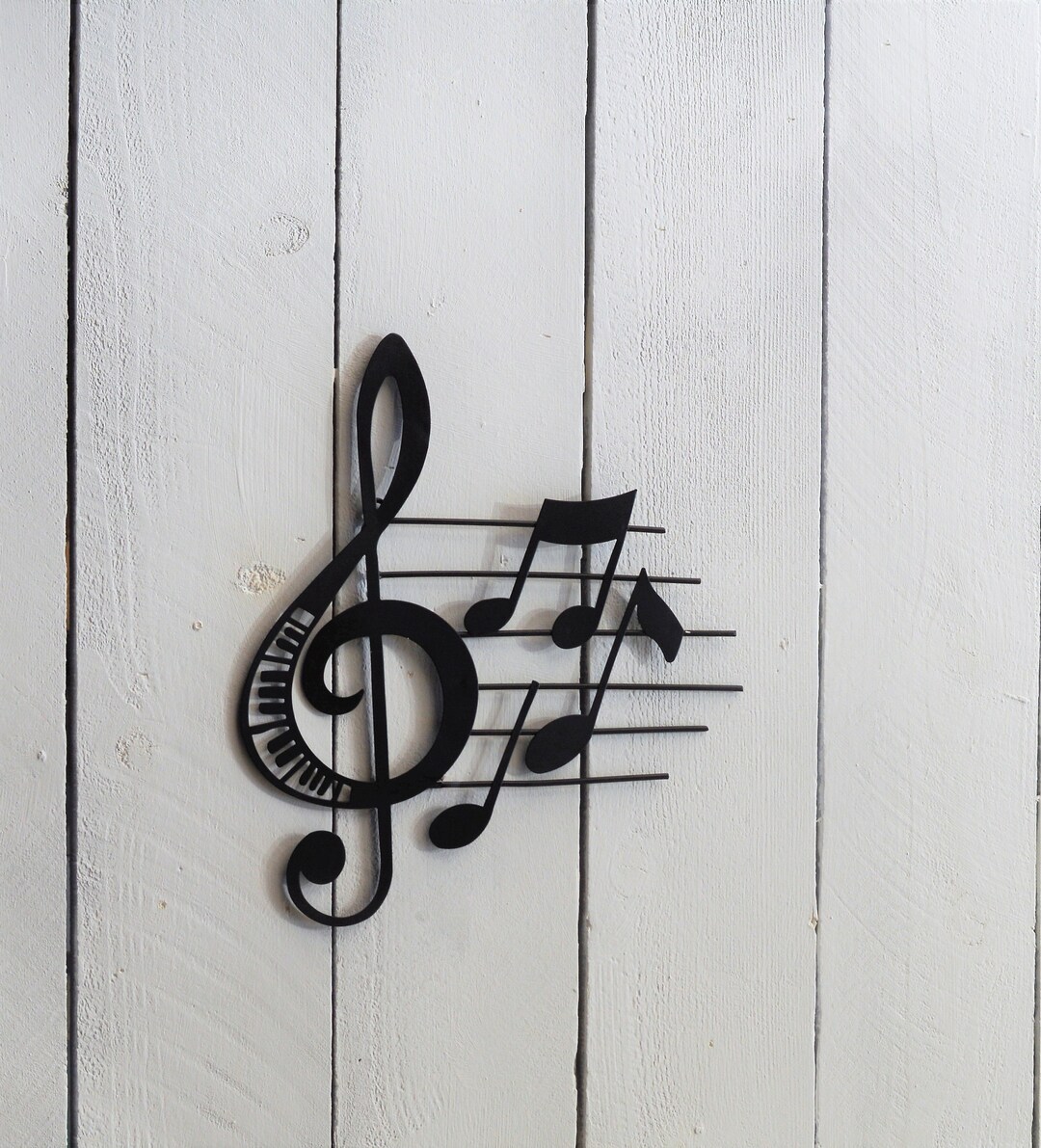 Musical Treble Clef Decor Music Note Wall Hanging Singer - Etsy