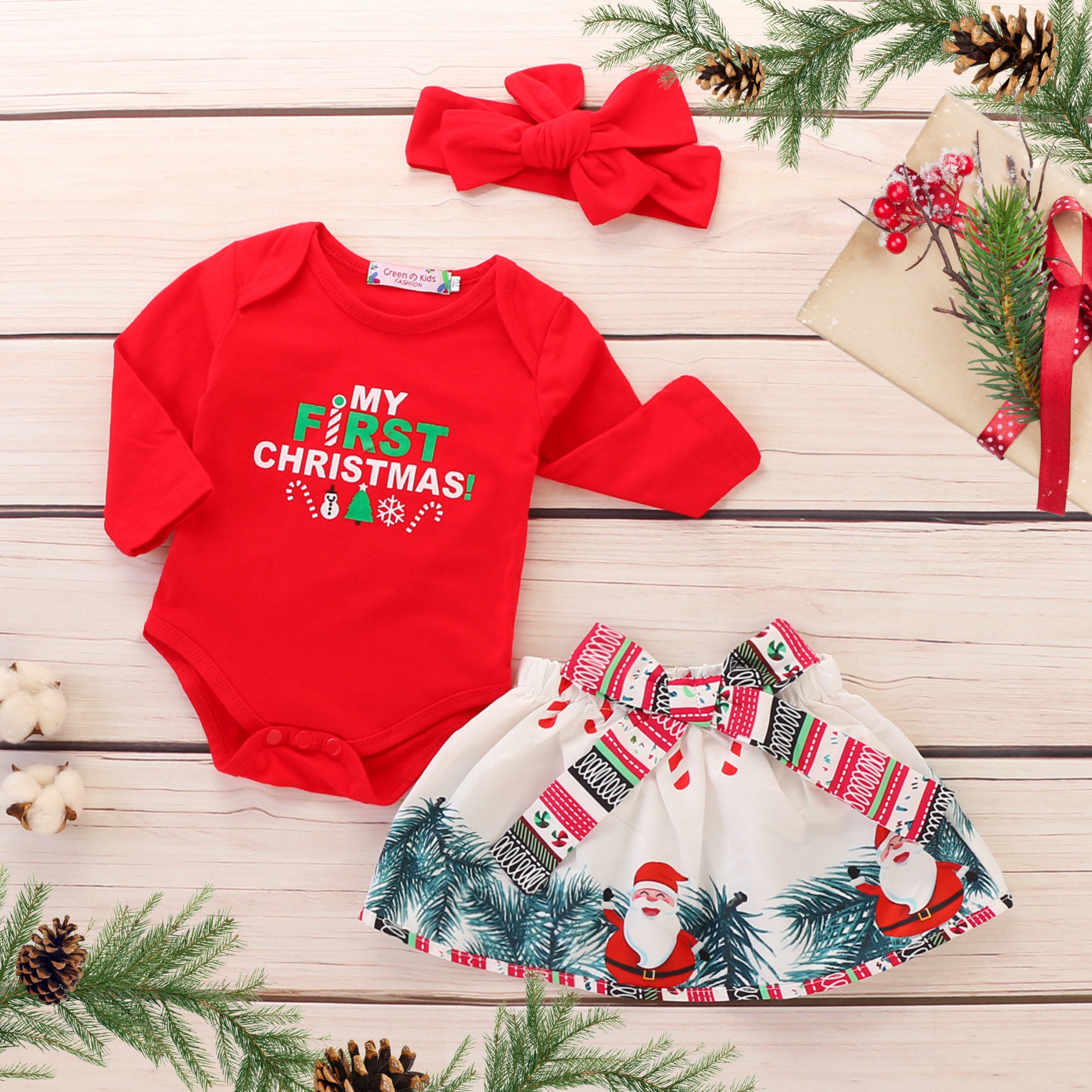 Baby Christmas Outfit - Etsy