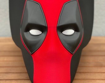 Máscara de Deadpool Máscara de Wolverine Mashup tamaño natural USABLE