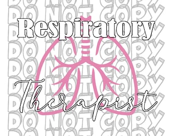 Atemtherapeut, Atemtherapie SVG, Atemtherapeut Shirt Design, RT SVG, geschnittene Datei, Instant Download