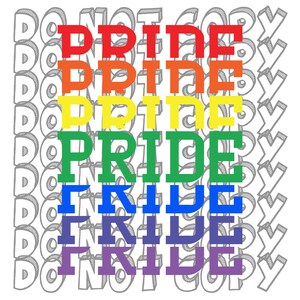 Pride, Stacked Pride SVG, Pride Design, Pride SVG, Cut File