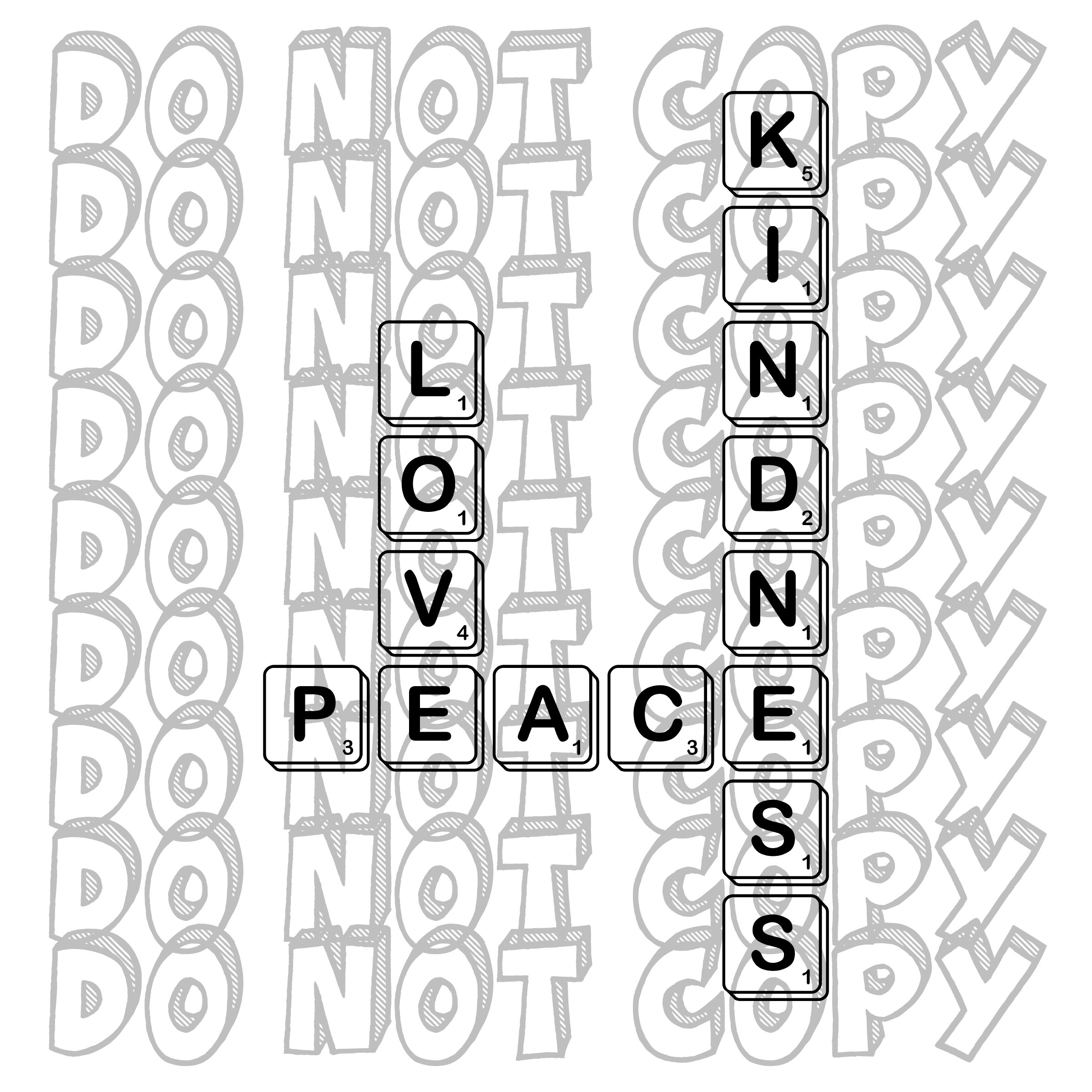 Peace Love Kindness SVG Be Kind Design Do Not Bully Cut - Etsy