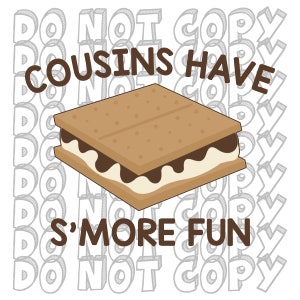 Os primos se divertem mais, Cousing PNG, Design de acampamento dos primos, Design de diversão dos primos, Design para sublimação, Design Sub ou DTF