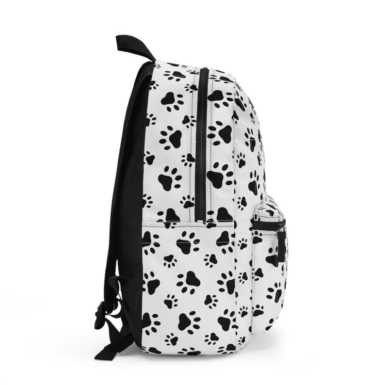 Dog Paw Backpacktravel Back Packduffle Bagschool Etsy