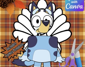 Disguise a Turkey-Blue Dog Disguise-Resizable!