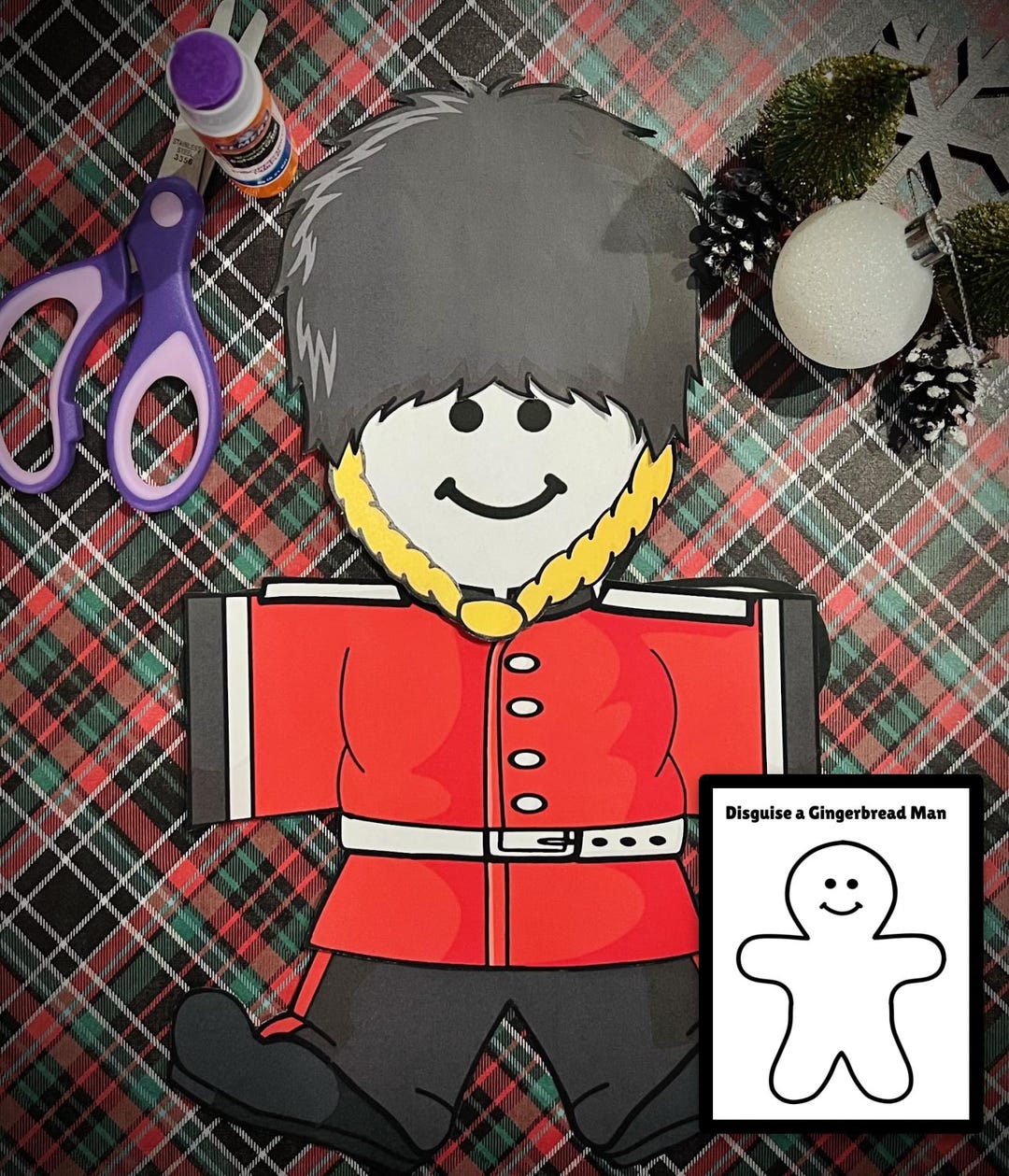 Disguise a Gingerbread Template Nutcracker Disguise Etsy