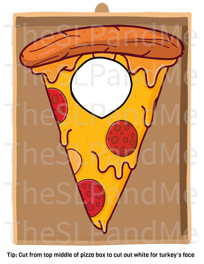 disguise a turkey- pizza disguise-resizable! - etsy