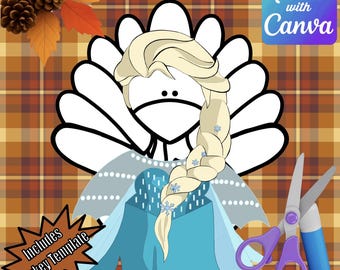 Disguise a Turkey-Queen Disguise-Resizable!