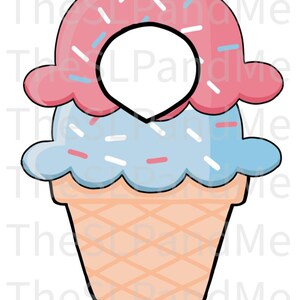 Disguise a Turkey- Ice Cream Disguise-Resizable! image 2