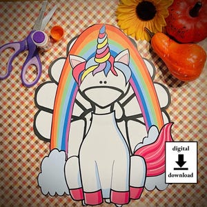 Disguise a Turkey- Unicorn Disguise