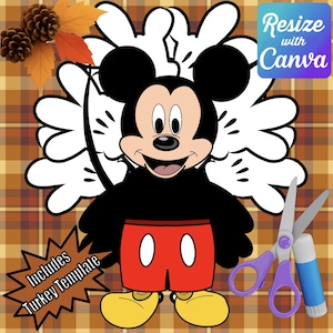 Disguise a Turkey- Mouse Disguise-Resizable!