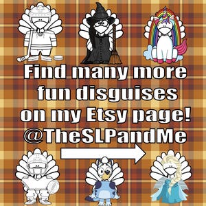 Disguise a Turkey- Blank Ice Cream Disguise Template-resizable! - Etsy