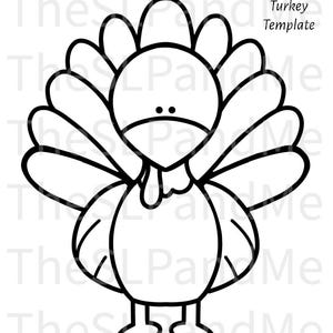 Disguise a Turkey- Blank Ice Cream Disguise Template-resizable! - Etsy
